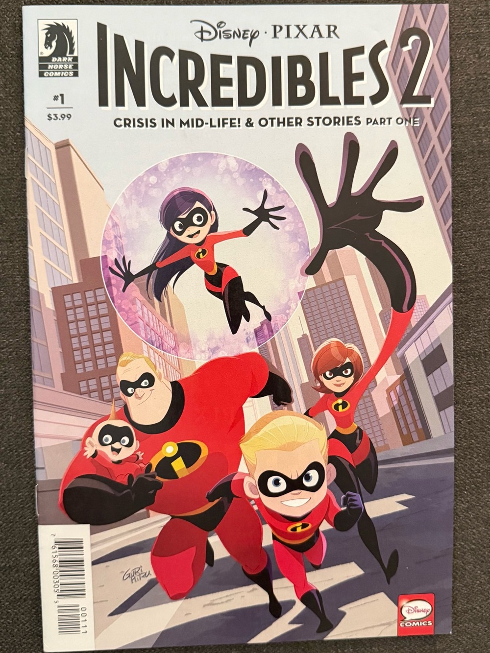Disney-Pixar the Incredibles 2: Crisis in Mid-Life! & Other Stories Graphic